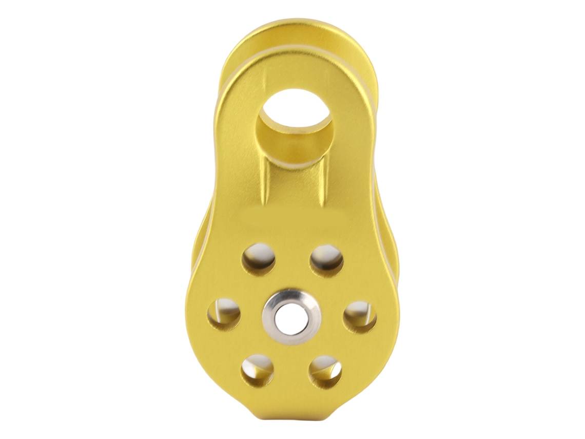 Polea De Escalada De Aleación De Aluminio De 20 Kn, Polea Pequeña Para Cuerdas De Uso General.