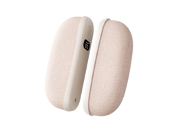 Calentador De Manos Magnético, 3 Temperaturas, Recargable Por Usb (blanco Roto) Eifson
