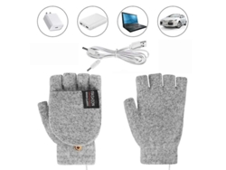 Guantes de invierno con calefacción eléctrica USB 2026, con opciones de guantes Phalanx en puños cortos y largos.