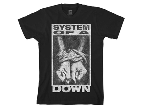 Camiseta ROCK OFF System Of A Down - Ensnared Negro (Talla: M)