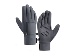 Guantes De Invierno Para Hombre, Impermeables, Compatibles Con Pantallas Táctiles, De Forro Polar Antideslizante, Guantes Deportivos.
