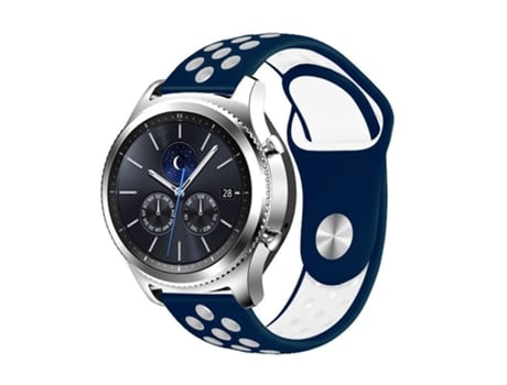 Pulsera Desportiva GIFT4ME para Realme TechLife Watch R100 - Azul Escuro / Branco