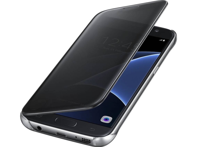 Funda SAMSUNG Galaxy S7 Clear View Negro