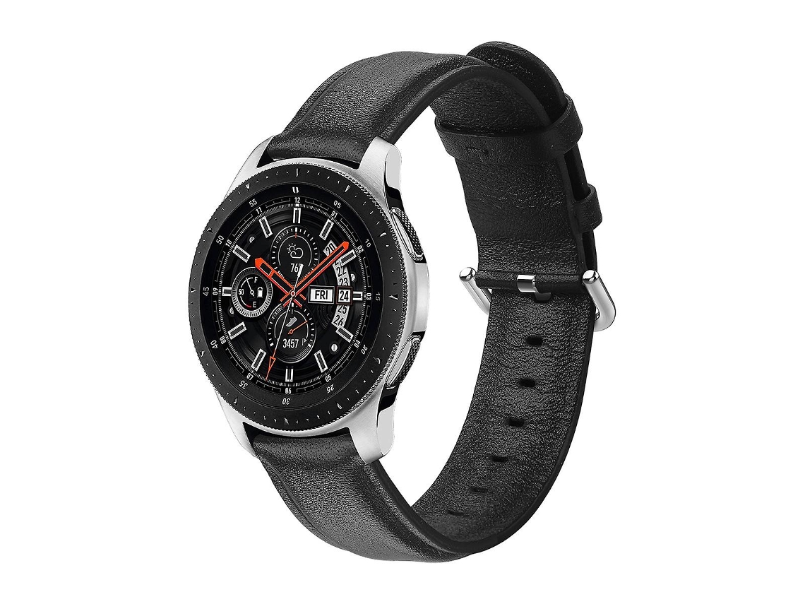 Correa de repuesto de cuero genuino de 20 mm para Samsung Galaxy Watch de 42 mm, reloj inteligente Ly Ebike