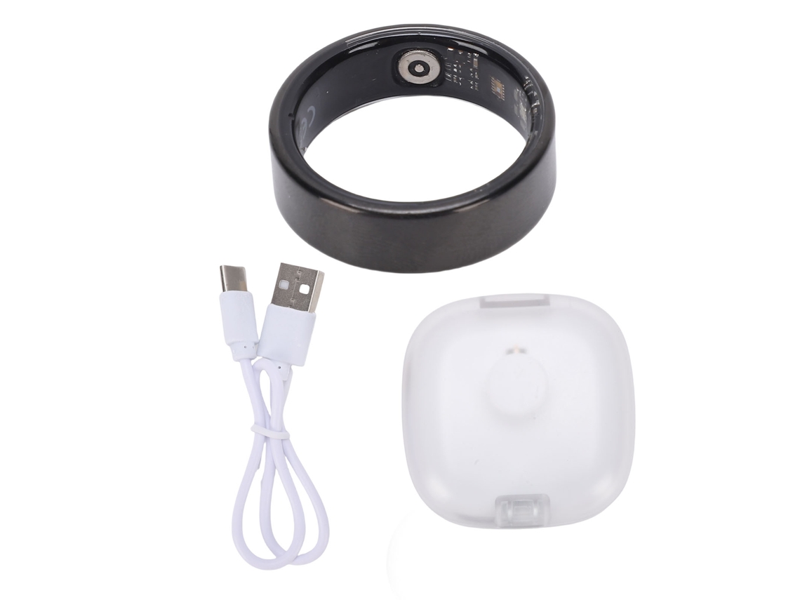 Anillo Inteligente (monitoreo Del Sueño, Conteo De Pasos) Anillo Inteligente Ligero Con Detección De Gestos Y Estuche De Carga