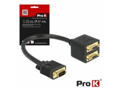 Cable Vga Profesional M/h/h Chapado En Oro PRO K