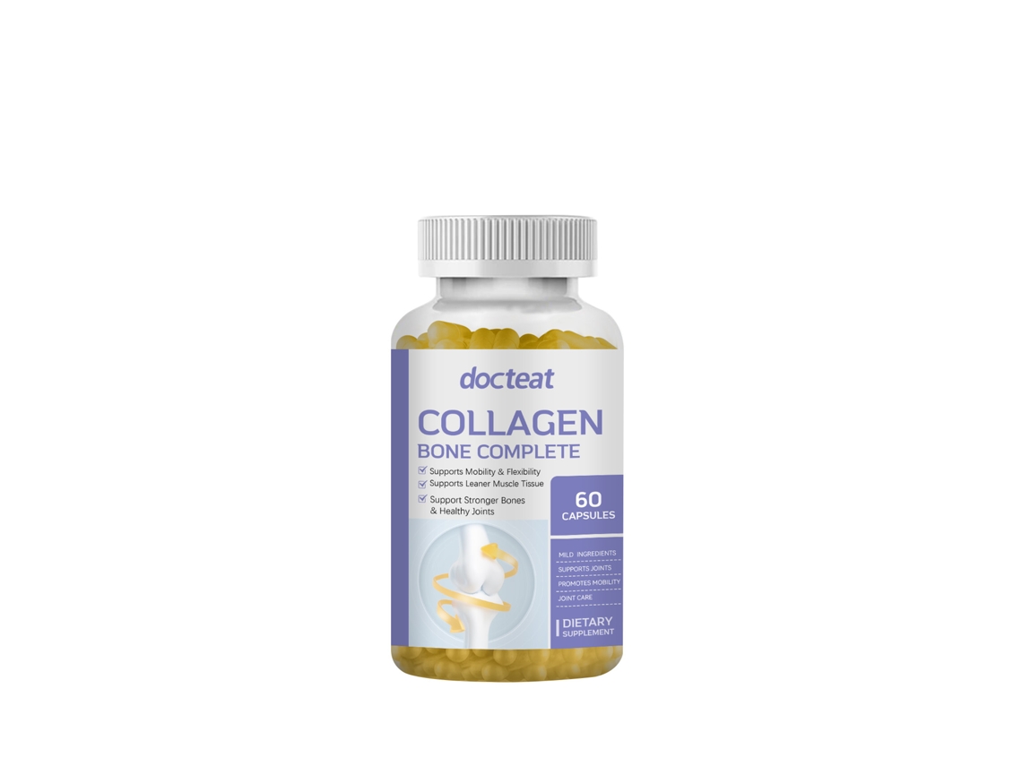 Cápsulas de colágeno oral para la salud y la belleza naturales