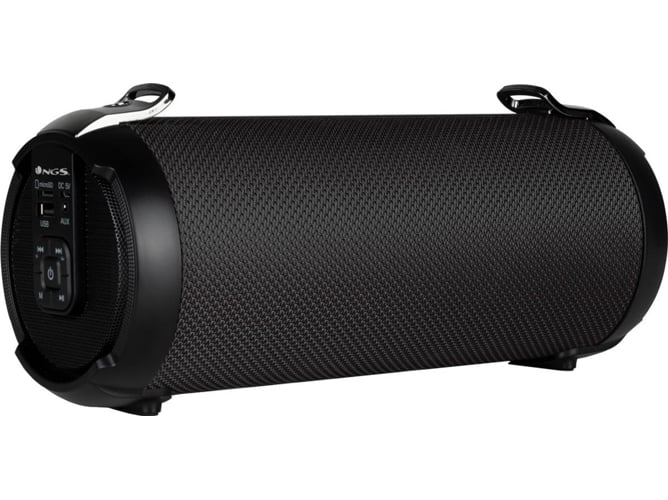 Altavoz Bluetooth NGS Roller Tempo (Negro - Autonomía: hasta 7 h)
