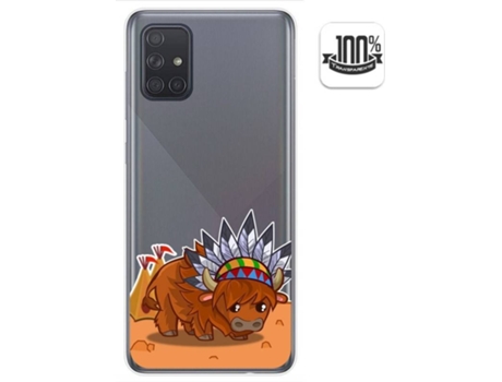 Carcasa Samsung Galaxy A71 TUMUNDOSMARTPHONE Bufalo Multicolor