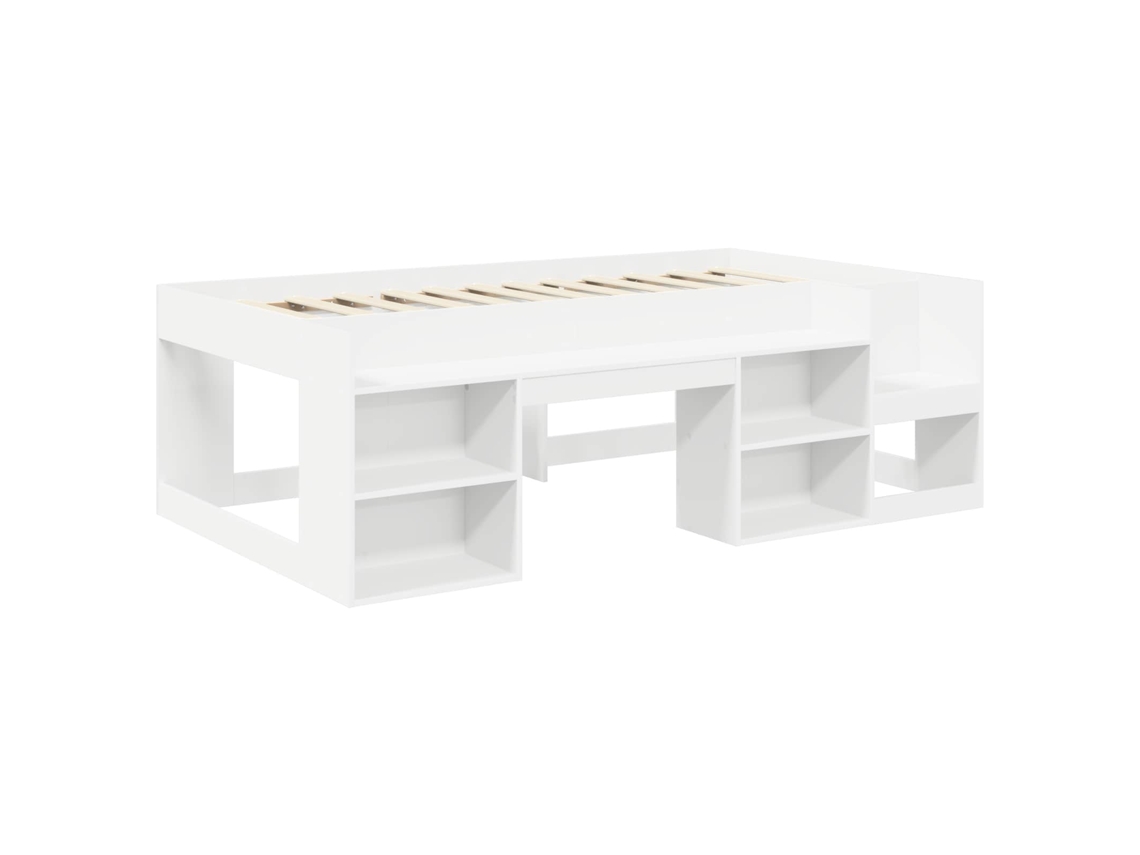 Maison Exclusive - Cama Infantil Con Almacenamiento Blanco 98.5 X 200 Cm