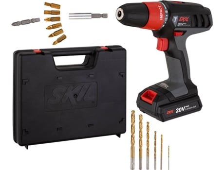 Taladro-Destornillador SKIL (Negro - 240 V - 50-60 Hz)
