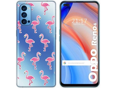Carcasa Oppo Reno 4 5G TUMUNDOSMARTPHONE Flamenco Multicolor