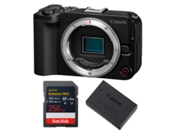 Canon Eos R50 V + 1 Sandisk 256gb Extreme Pro Uhs-ii Sdxc + Canon Lp-e17 + Ebook “20 Consejos Para Fotos Que Impactan”