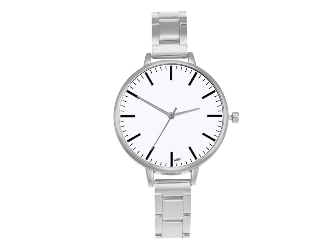 Reloj De Lujo Para Mujer Con Brazalete De Acero, Movimiento Analógico De Cuarzo, Ideal Para Regalar (plateado).