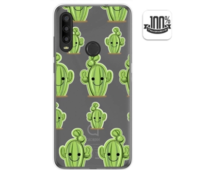 Carcasa Alcatel 1SE 2020 TUMUNDOSMARTPHONE Cactus Multicolor