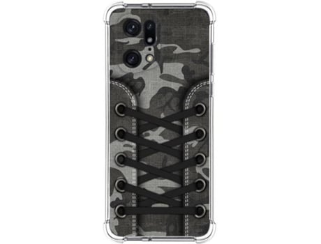 Carcasa para Oppo Find X5 Pro 5G TUMUNDOSMARTPHONE Dibujos Antigolpes Zapatillas 15 Multicolor