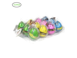 Ats-12 Huevos De Dinosaurio Magicos De Incubacion En Agua Juguete Para Niños Huevos De Dinosaurio Que Crecen Al Inflarse