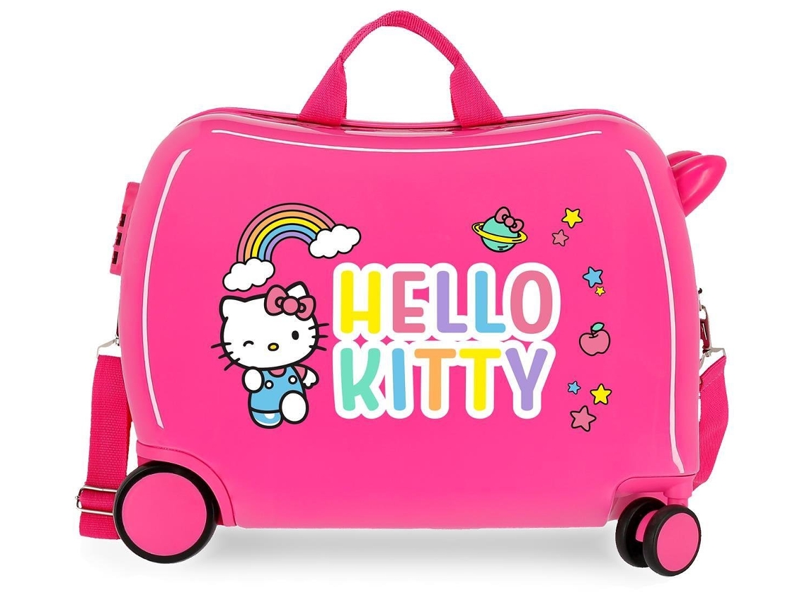 Maleta de Cabina HELLO KITTY Ride-On You are Cute Rosa (50x38x20cm - 38 L)
