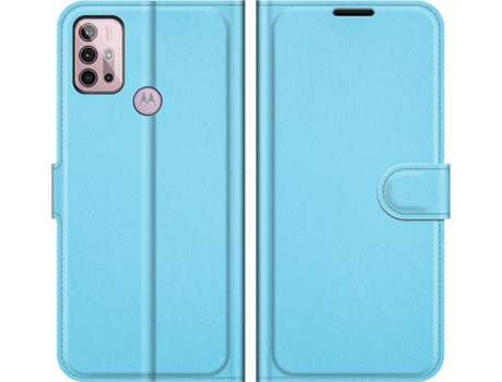 Carcasa Motorola Moto G10 Libro Azul