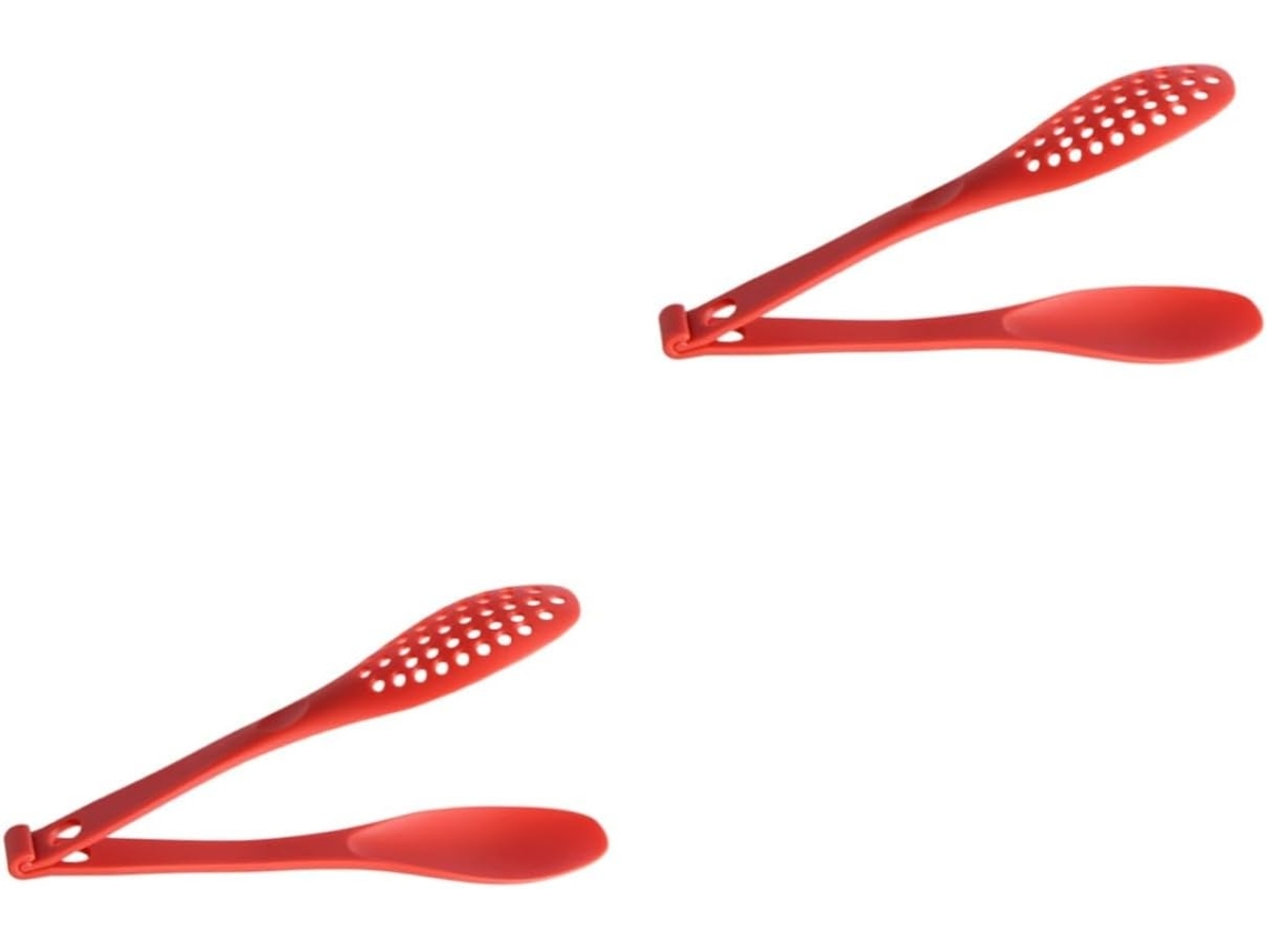 Utensílios De Cozinha: Design 2 Em 1, Basta Pressionar Suavemente Para Transformar Em 2 Partes.brpinça Para