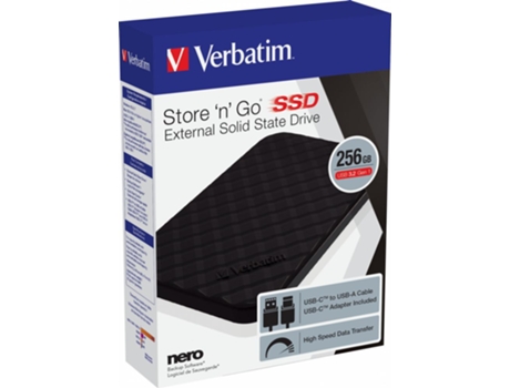 Verbatim Store 'N' Go 256 Gb Negro