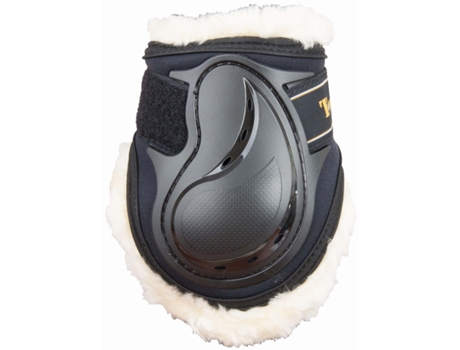 Protectores de menudillos de piel de oveja para caballos T de T Design