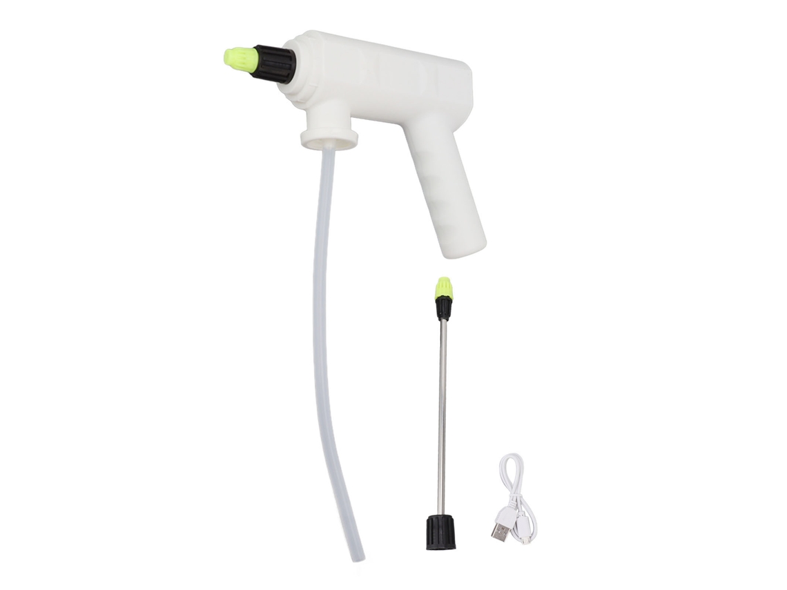 Pulverizador eléctrico para plantas con batería recargable por USB, pulverizador de riego automático portátil con barra rociadora para jardín doméstico.