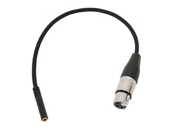 Cable Adaptador Balanceado De 1/8 De Pulgada A Xlr Hembra Para Micrófono Estéreo Con Conector Mini De 3,5 Mm