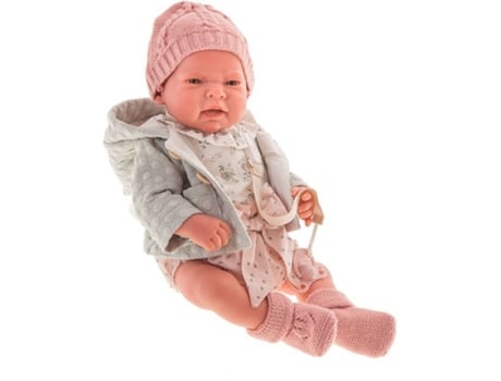 MuÁÂÁÂÁÂÁ±eca ANTONIO JUAN Sweet Reborn Lea Con Chaqueta Verde 42Cm (Edad MÁÂÁÂÁÂÁ nima: 14 AÁÂÁÂÁÂÁ±os)