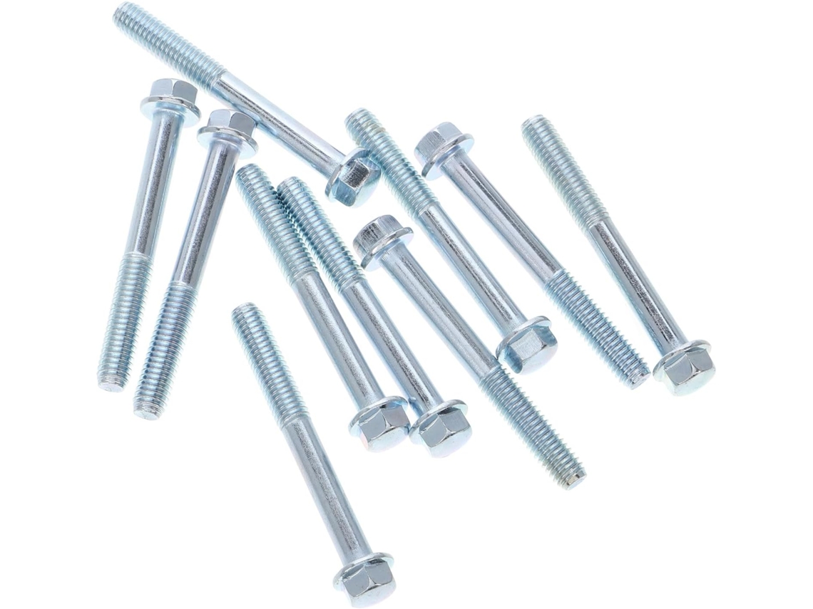 Kit De Montaje De Motor De 6 Mm X 50 Mm, Paquete De 10 Tornillos Metálicos Compatibles.