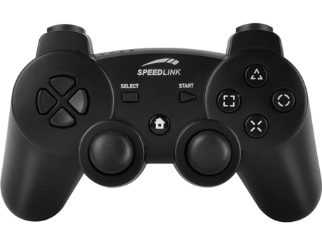 Mando PS3 SPEED LINK STRIKE FX Negro (Inalámbrico)