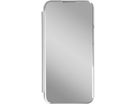 Funda Apple iPhone 13 Pro AVIZAR Espejado con Soporte (Plateado)