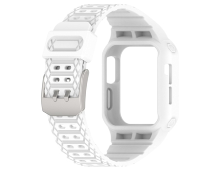Correa de TPE para Apple Watch Series 8/7 41mm/6/5/4/SE/SE (2022) 40mm/3/2/1 38mm - blanco