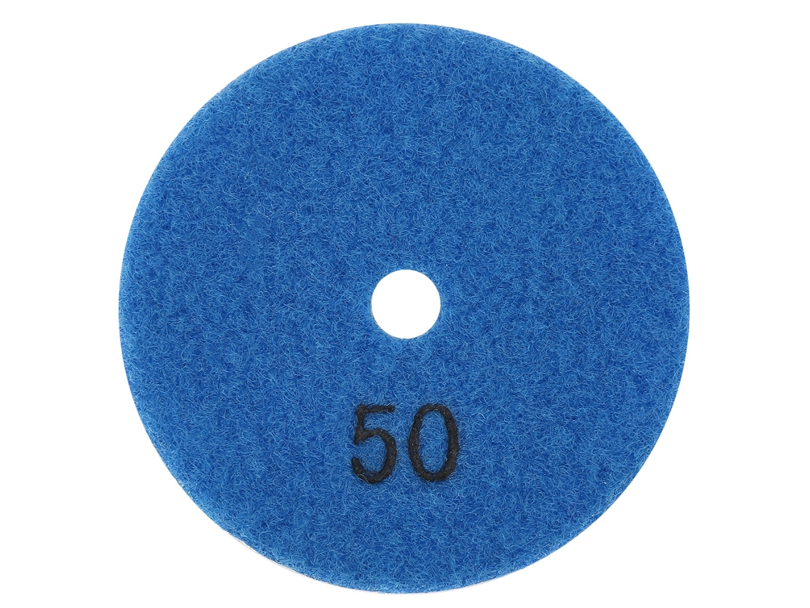 Disco De Pulido De Diamante De 3 Pulgadas Para Granito Y Mármol, Papel De Lija Húmedo, Grano 50.