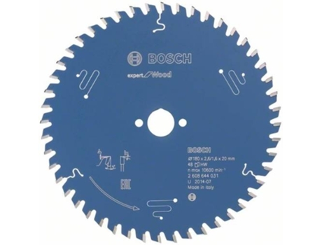 Disco de Sierra Circular BOSCH Expert para Madera 180x20x2.6 mm - 48