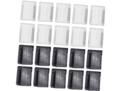 Paquete De 100 Clips Autoadhesivos Para Cables Para El Hogar, El Coche Y La Oficina.