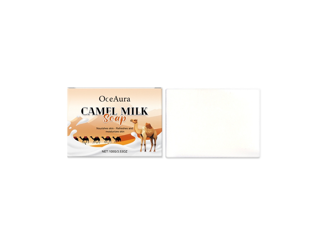 Jabón de baño con esencia de leche de camella