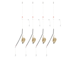 Danu26-4pcs Jaula De Cebo Pesca Ligera Portátil Cesta Trampa De Lure Alimentador Accesorios De Pesca 30g