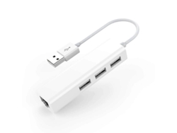 Hub con 3 puertos USB y adaptador LAN RJ45 para portátil, Chaberlu (generación anterior), base extensora de red para MacBook Air Pro