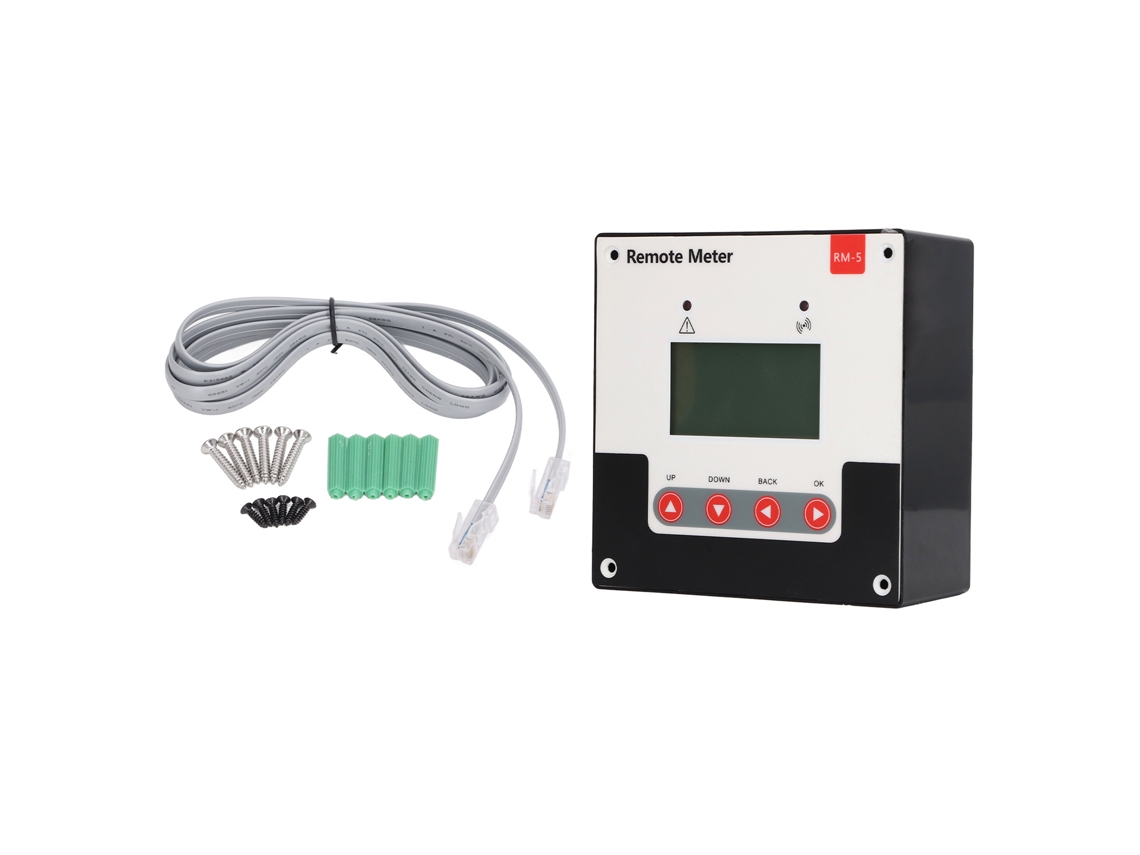 Controlador Solar Com Tela Lcd Módulo De Visualização De Dados Em Tempo Real 12v