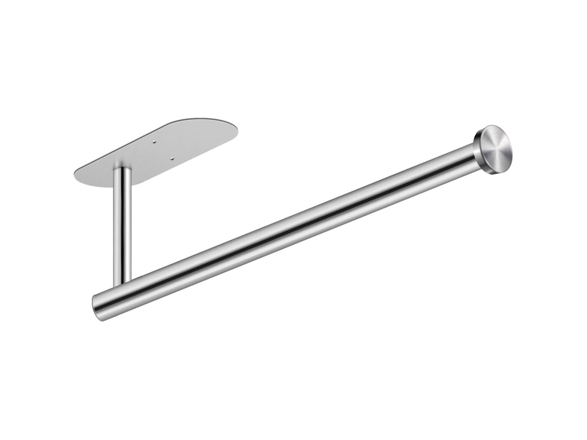 KOFIHETY Soporte de Papel de Cocina de Acero Inoxidable para Pared o Mueble con Adhesivo sin Taladrar para Cocina y Baño