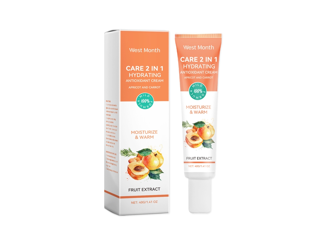 Crema hidratante antioxidante 2 en 1