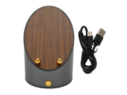 Altavoz Bluetooth Multifuncional De Estilo Retro Con Altavoz Hifi, Graves Potentes Y Reloj Despertador Inalámbrico.
