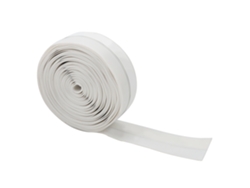 Cinta De Sellado Autoadhesiva Para Puertas Y Ventanas, 5 M (25 Mm), Caucho De Silicona Blanco.