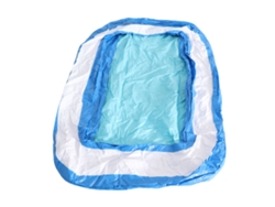 Piscina hinchable de PVC grueso para uso familiar, inflado rápido.
