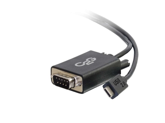 Cable Adaptador C2G USB2.0-C/DB9 USB2.0-C DB9