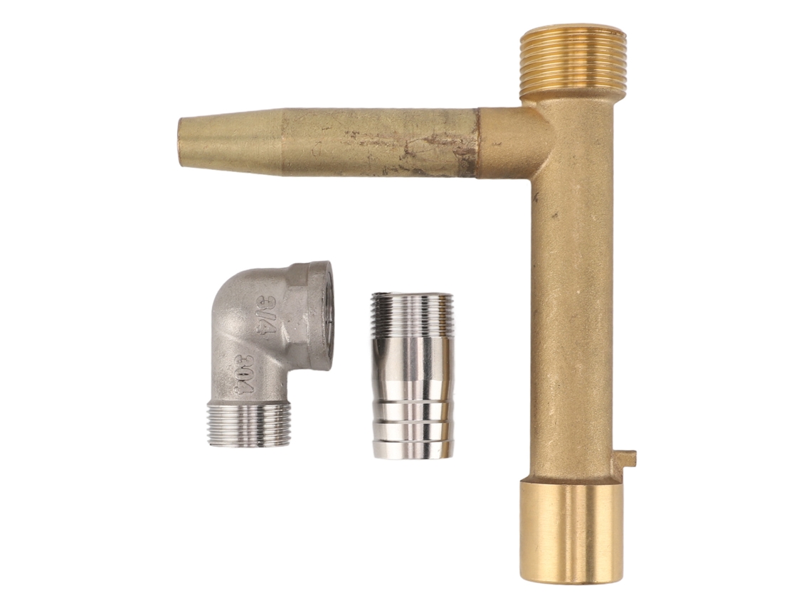 Llave De Acoplamiento Rápido De Latón Con Rosca Macho G1 Para Válvulas De Jardín Y Riego.