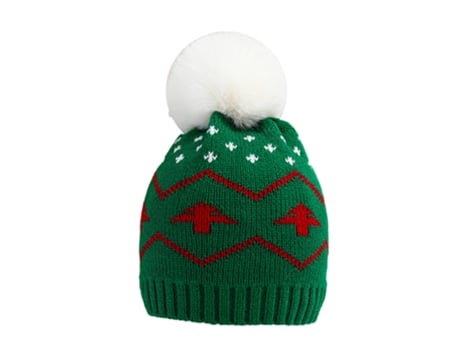 Gorro Navideño Bebé - Árbol De Navidad Verde Gorro Navideño Bebé - Árbol De Navidad Verde JEIIBRZUI
