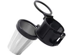 Portavasos Multifunción Plegable Para Coche, Con Ventilación Para Vaso Y Teléfono, Compacto Y Ligero.