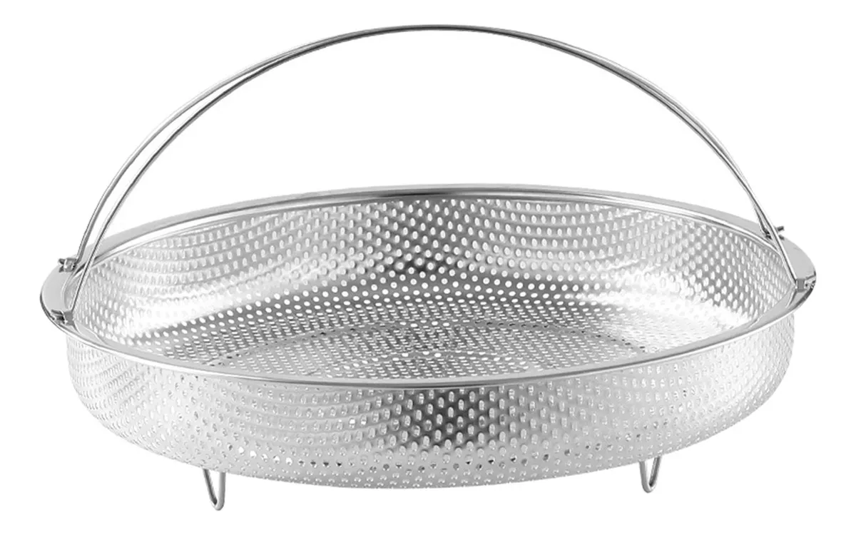 Cesta para vaporizar verduras, escurridor de frutas, Grillvayotoy